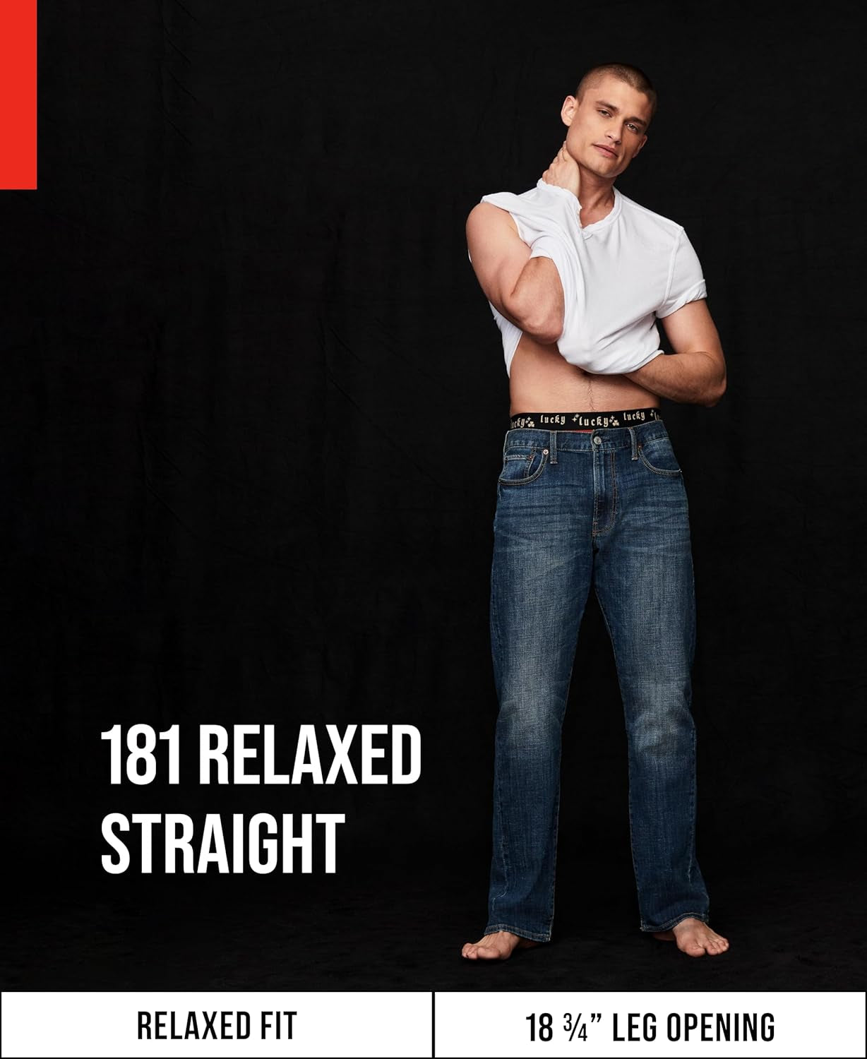 Men'S 181 Relaxed Straight Jean