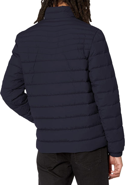 Men'S Regular Fit down Water Repellent Puffer Jacket