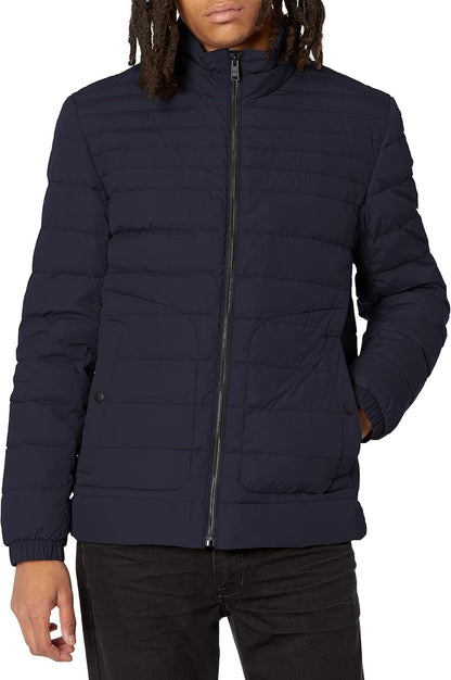 Men'S Regular Fit down Water Repellent Puffer Jacket